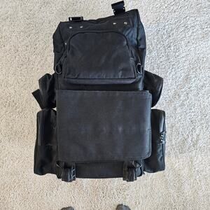 Kuryakyn Momentum Road Warrior Rear Seat Bag - Cycle NEW Harley Davidson Black